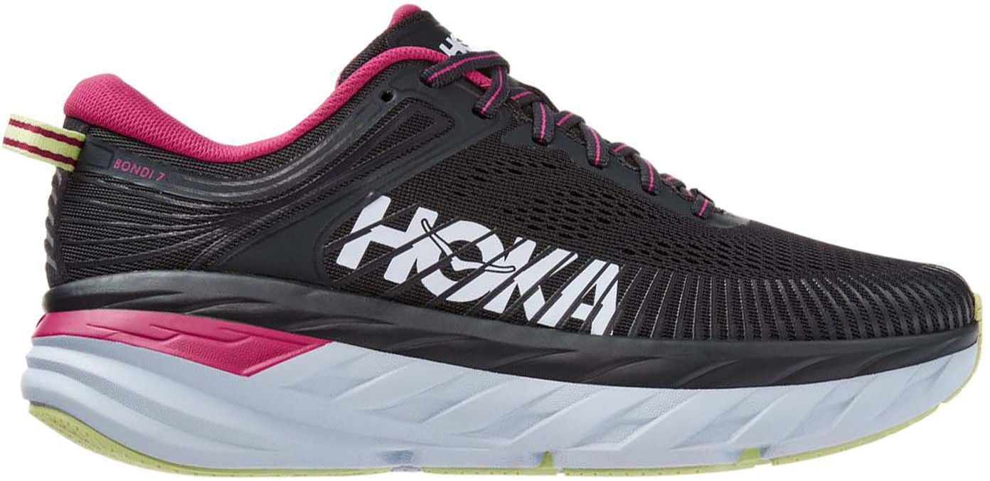 Hoka One One Bondi Blue Graphite Festival Fuchsia W Bgff