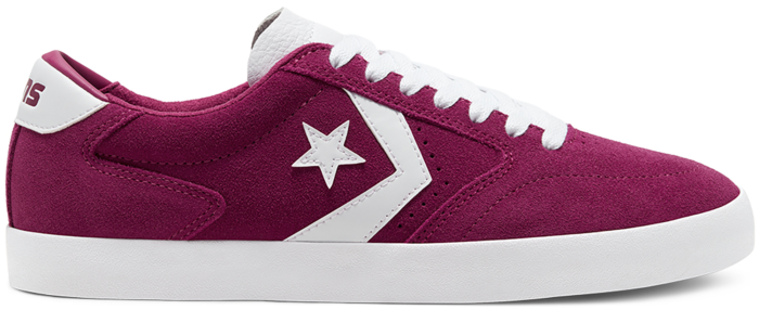 Converse Checkpoint Pro Classic Suede Rose Maroon 166836C