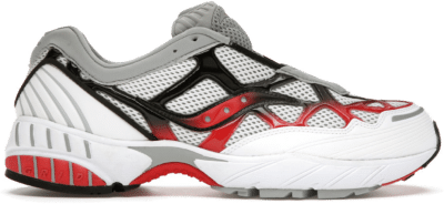 Saucony Grid Web White Grey Red S70466-2
