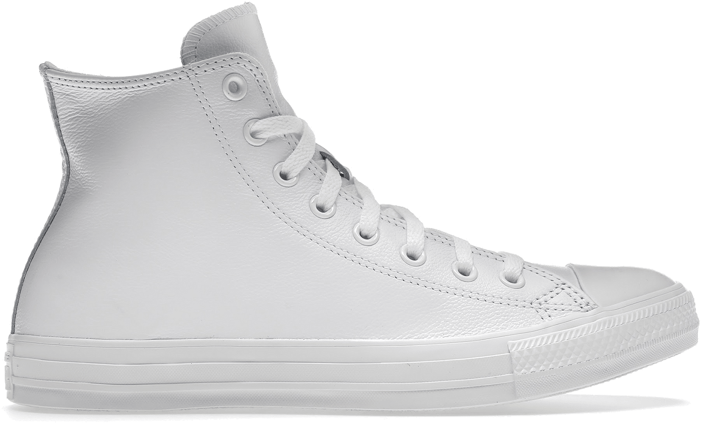 Converse chuck taylor all star leather best sale high top 1t406 white