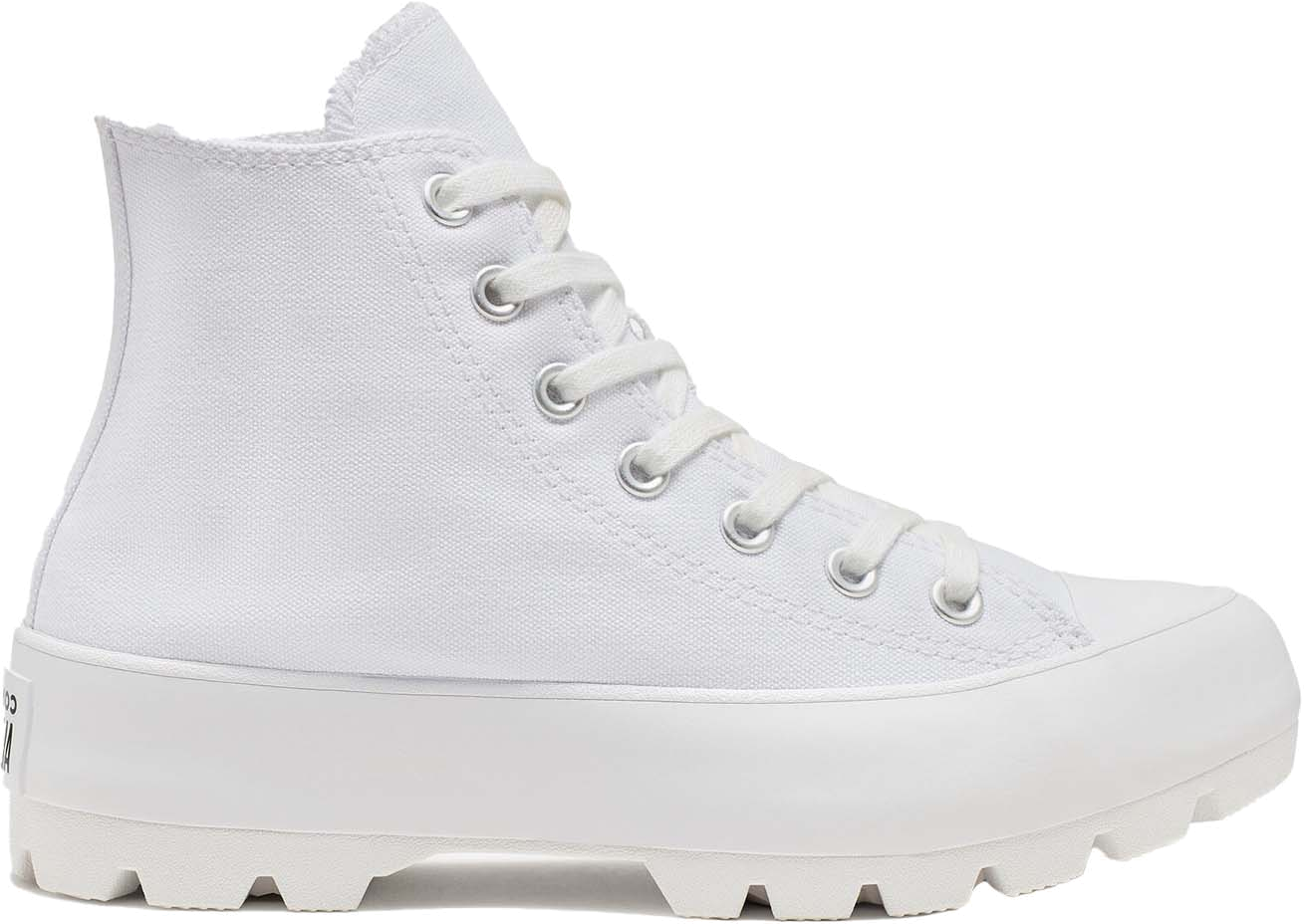 converse chuck taylor all star lugged white high tops