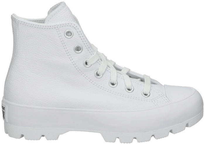 Converse Chuck Taylor All Star Lugged Leather Triple White (Women’s) 567165C