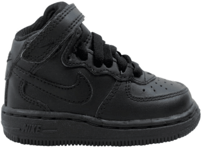 Nike Air Force 1 Mid Black Black  (TD) 314197-004