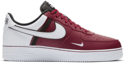 Nike Air Force 1 Low 07 LV8 Red Black CI0061-600