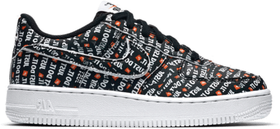 Nike Air Force 1 Low Just Do It Pack Black (GS) AO3977-001