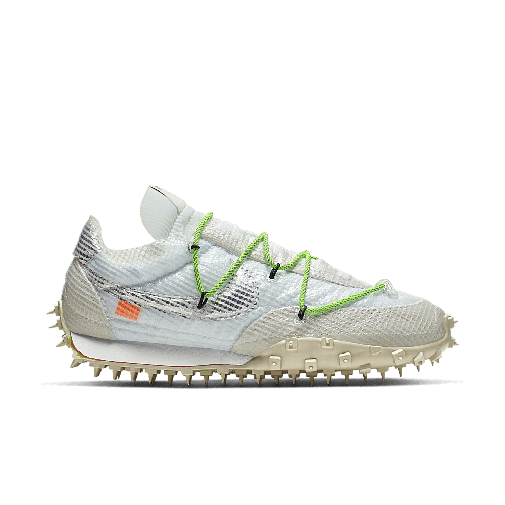 nike women's waffle racer off white