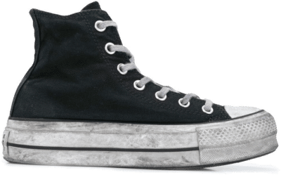 Converse Chuck Taylor All Star Lift Smoked Canvas High Top Black 564527C