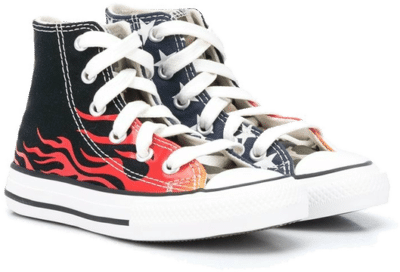 Converse Twisted Classics Chuck Taylor All Star High Top voor kids Black 668007C