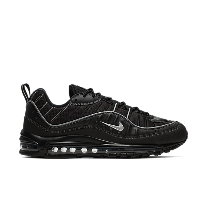 Nike Air Max 98 Black Oil Grey 013 Zwart