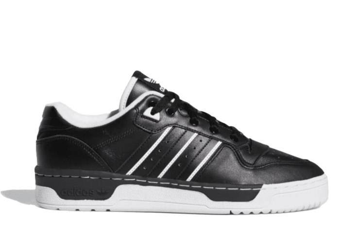 adidas originals rivalry low black and white