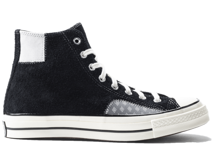Converse Chuck Taylor All Star 70 Hi Twisted Prep Black Mouse 166855C