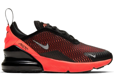 Nike Air Max 270 Black Bright Crimson (PS) AO2372-018