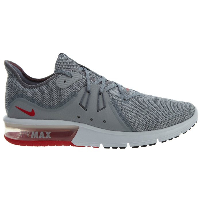 Nike Air Max Sequent 3 Cool Grey University Red 921694-060