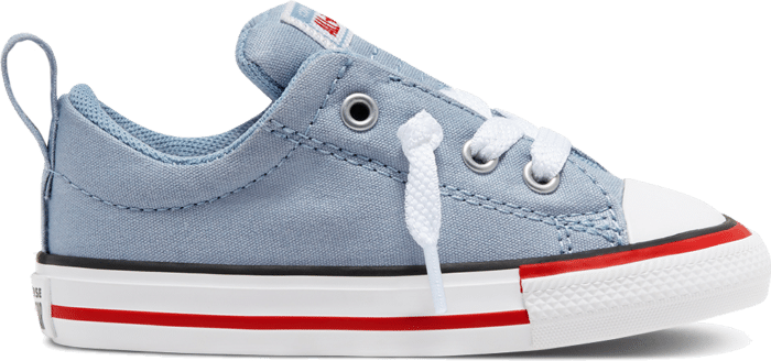 Converse Street Slip Chuck Taylor All Star voor peuters Blue Slate/White 766903C