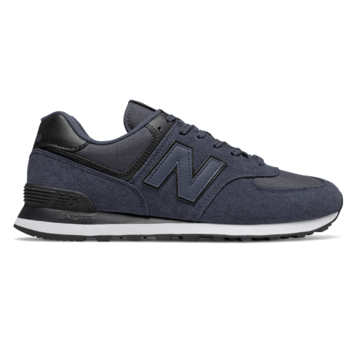 New Balance 574 Navy/Black ML574ECC | Blauw