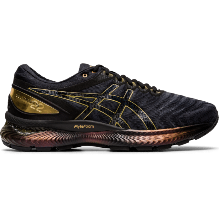 Asics nimbus best sale all black