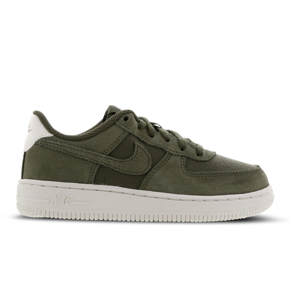 Nike air force 2025 1 suede groen