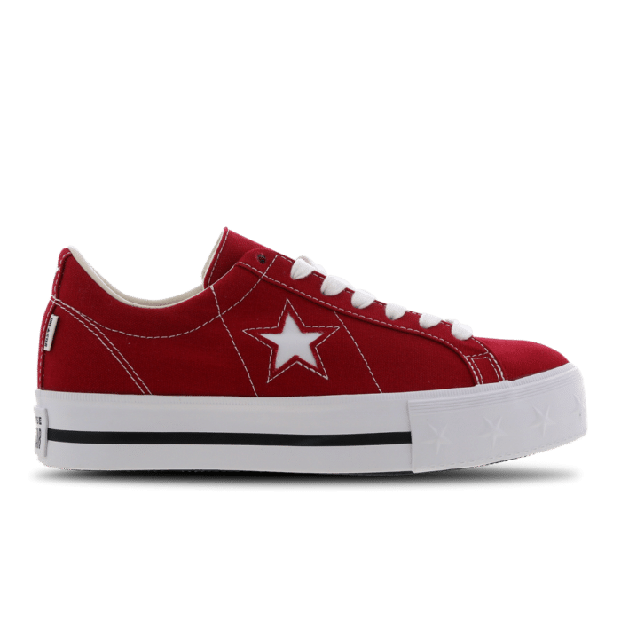 Converse One Star Platform Red 564032C