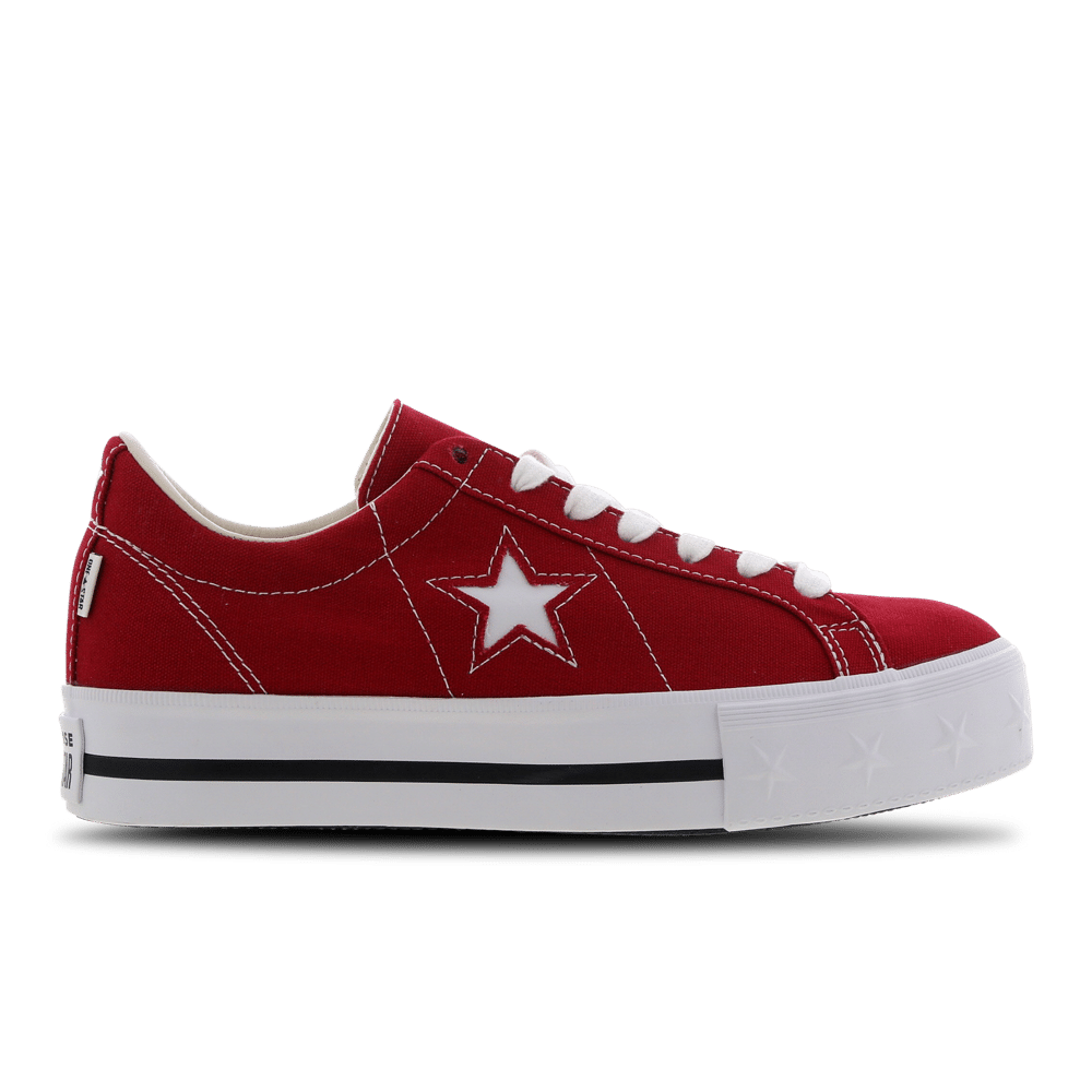 red platform converse