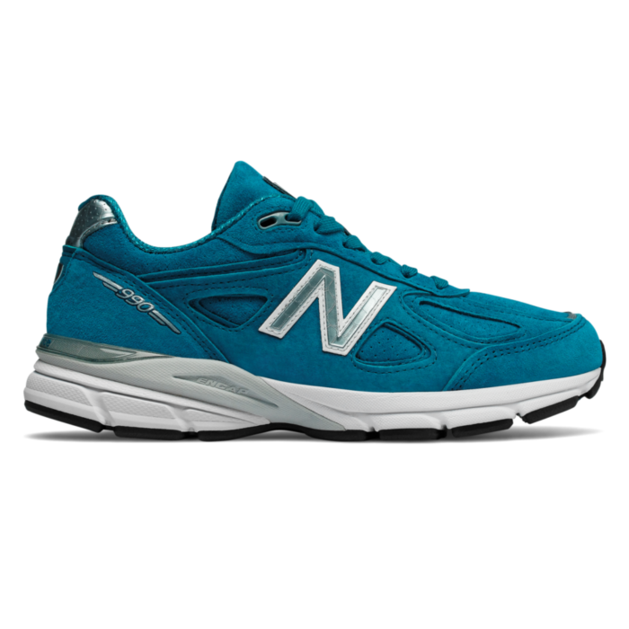 New Balance Made in US 990v4  Lake Blue/Silver W990LB4