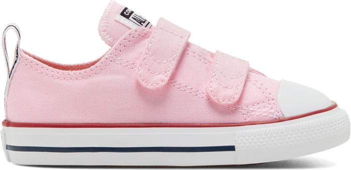 Converse Chuck Taylor All Star Seasonal Color Hook and Loop Low Top Cherry Blossom/Black/White 767223C