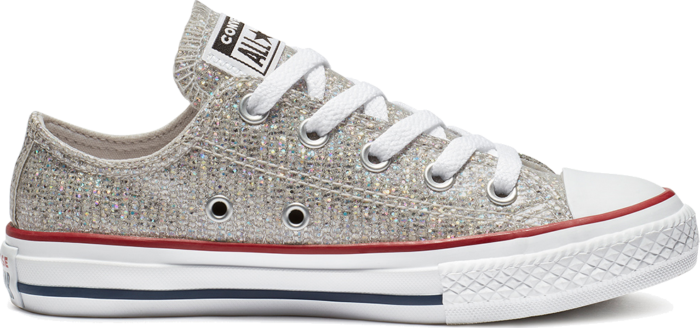 Converse Chuck Taylor All Star Sparkle Low Top Red 663627C