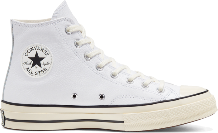 converse chuck 70 leather high top white