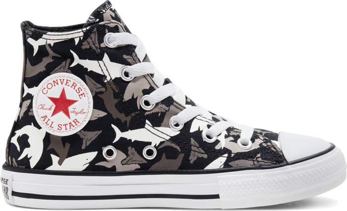Converse Seasonal Color Dainty Chuck Taylor All Star High Top voor kids Black/University Red/White 666888C