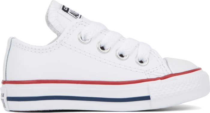 Converse Leather Chuck Taylor All Star Low Top voor baby’s White 735892C