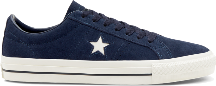 Converse One Star Pro Suede Low Top Blue 166022C