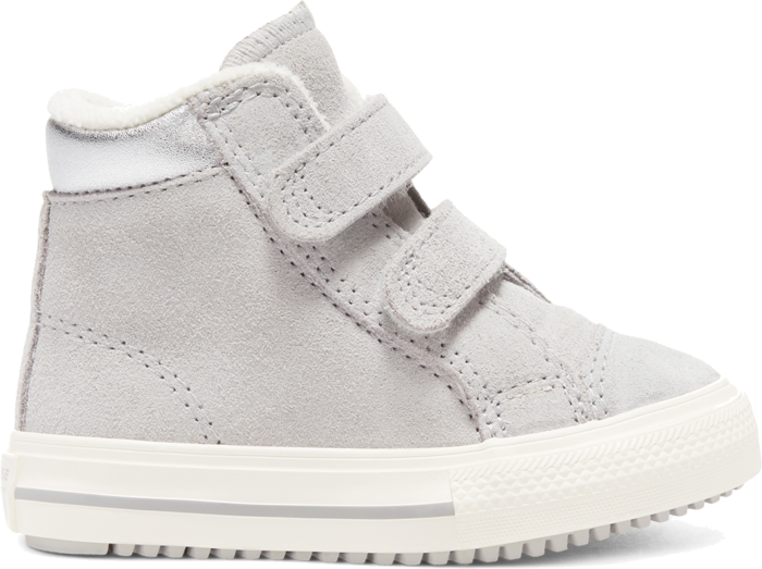 Converse Hook and Loop Chuck Taylor All Star PC Boot High Top voor baby’s Grey 766577C