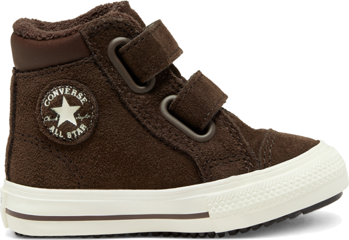 Converse Hook and Loop Chuck Taylor All Star PC Boot High Top voor baby’s Grey 766575C