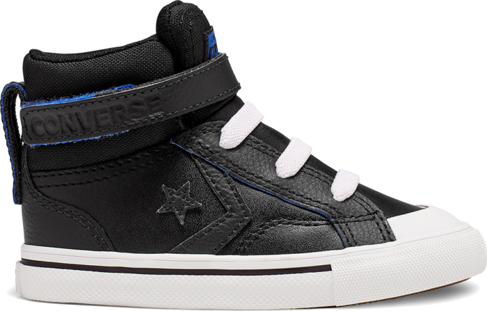 Converse Two-Tone Leather Pro Blaze Strap High Top voor peuters Black 766051C