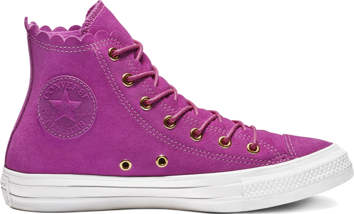 Converse Chuck Taylor All Star Frilly Thrills High Top Pink 563424C
