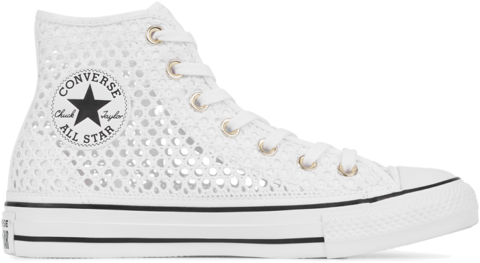 Converse Chuck Taylor All Star Crochet High Top White/ Black 564870C