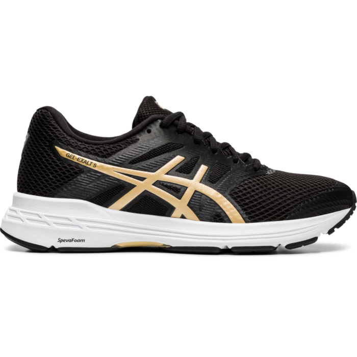 Zwarte store asics dames