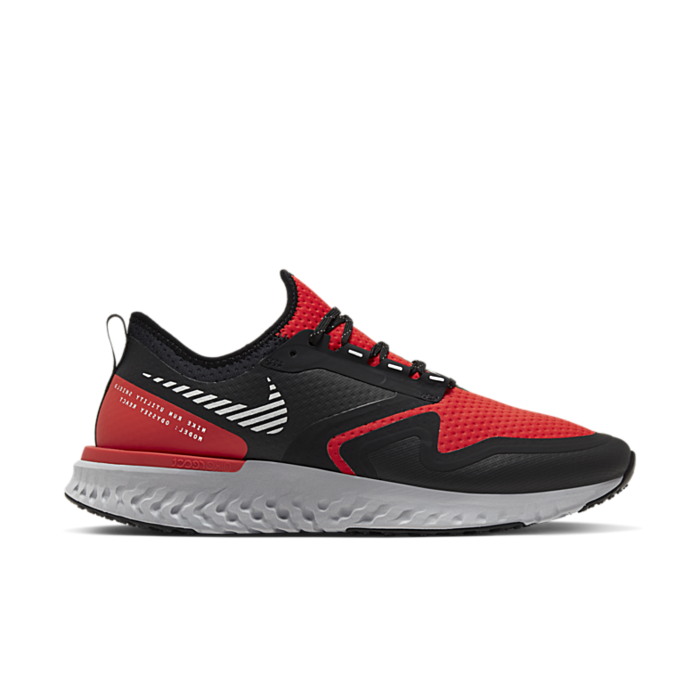 Nike Odyssey React 2 Shield Habenero Red Black BQ1671-600