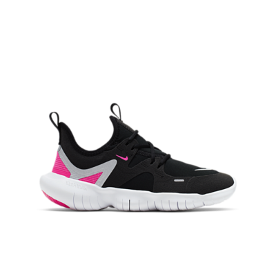 Nike Free RN 5 Black Pink (GS) AR4143-002