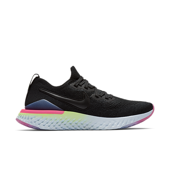 Nike Epic React Flyknit 2 Black Sapphire Hyper Pink (Women’s) BQ8927-003