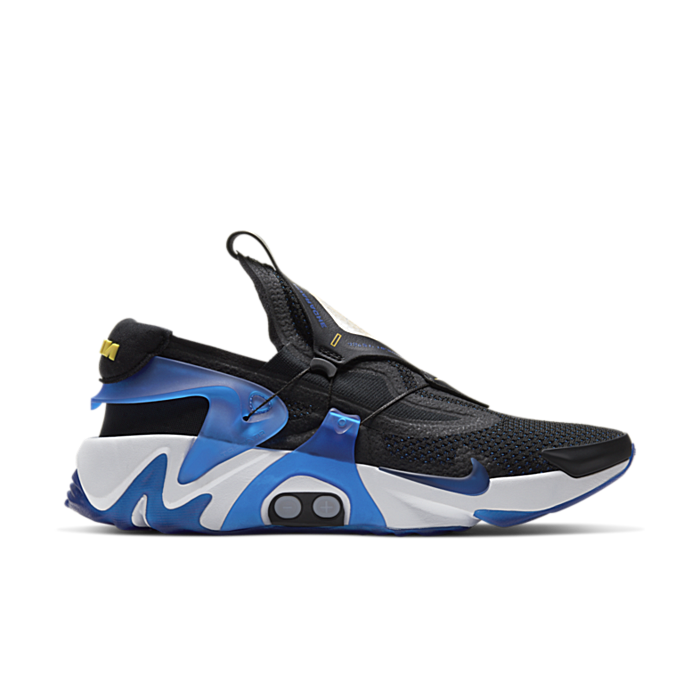 Nike Adapt Huarache Black Racer Blue (UK Charger) CT4089-001