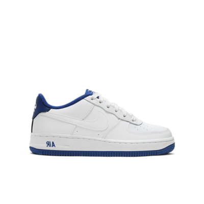 Nike Air Force 1 Low White Deep Royal Blue (GS) CD6915-102
