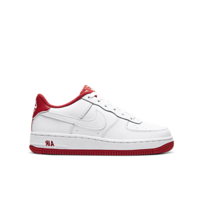 Nike Air Force 1 White University Red (GS) CD6915-101