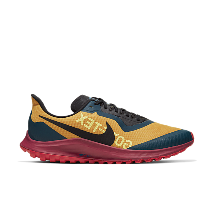 Nike Zoom Pegasus 36 Trail University Gold Noble Red Midnight Turquoise Black CT9137-700