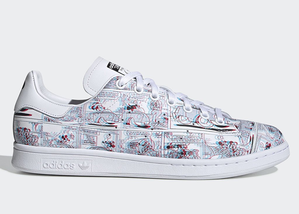Nieuw: adidas Stan Smith x Mickey Mouse in 3D
