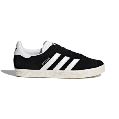 adidas Gazelle Core Black Cloud White Gold Metallic (GS) BB2502