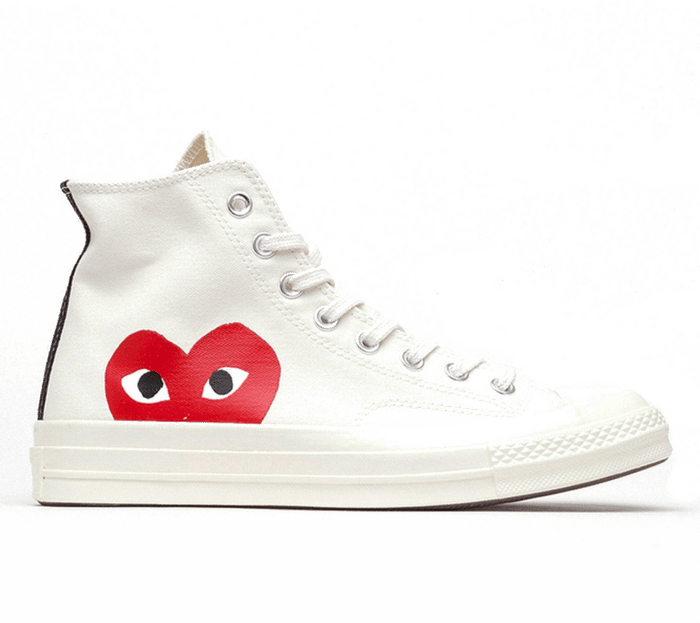 Converse Chuck Taylor All Star 70 Hi Comme des Garcons PLAY White 150205C