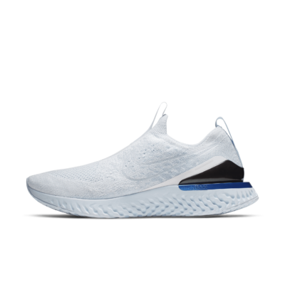 Nike Epic React Moc Flyknit White Hydrogen Blue BV0417-101