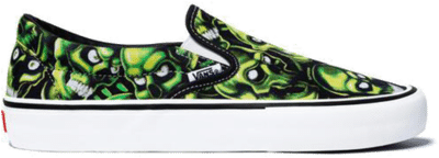 Vans Slip-On Supreme Skull Pile (Green) VN0A347V3FW