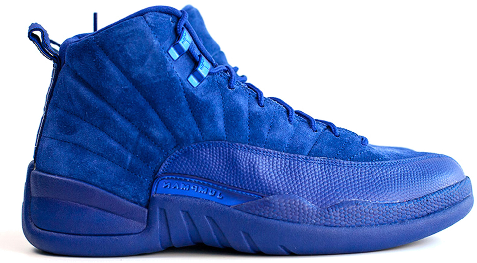 Jordan 12 Retro Deep Royal Blue 400 Blauw