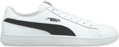 Women’s PUMA Smash V2 Sneaker, White/Black White,Black 365215_01